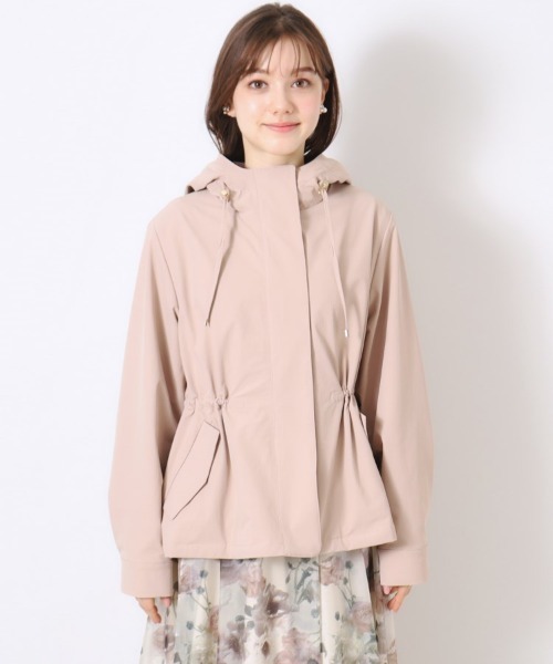 couture brooch（クチュールブローチ）の「【2025春新作・撥水】愛されマンパ（ブルゾン・レディース・アイボリー/ブラック/サンドベージュ/ナチュラル・36/38/42/40）」の7枚目の写真