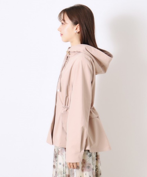 couture brooch（クチュールブローチ）の「【2025春新作・撥水】愛されマンパ（ブルゾン・レディース・アイボリー/ブラック/サンドベージュ/ナチュラル・36/38/42/40）」の8枚目の写真