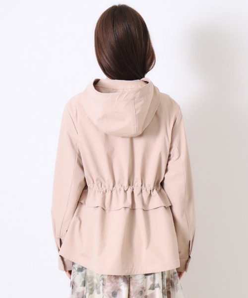 couture brooch（クチュールブローチ）の「【2025春新作・撥水】愛されマンパ（ブルゾン・レディース・アイボリー/ブラック/サンドベージュ/ナチュラル・36/38/42/40）」の9枚目の写真