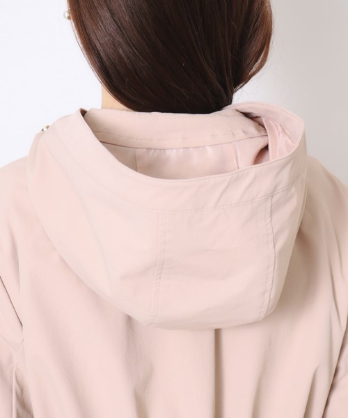 couture brooch（クチュールブローチ）の「【2025春新作・撥水】愛されマンパ（ブルゾン・レディース・アイボリー/ブラック/サンドベージュ/ナチュラル・36/38/42/40）」の10枚目の写真