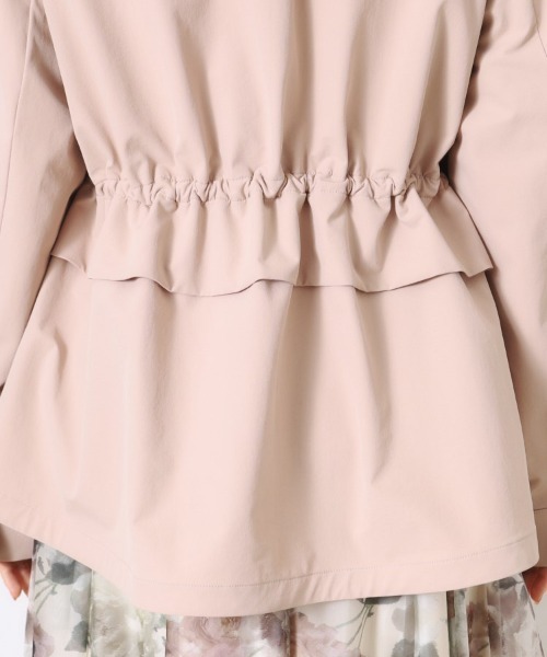 couture brooch（クチュールブローチ）の「【2025春新作・撥水】愛されマンパ（ブルゾン・レディース・アイボリー/ブラック/サンドベージュ/ナチュラル・36/38/42/40）」の11枚目の写真