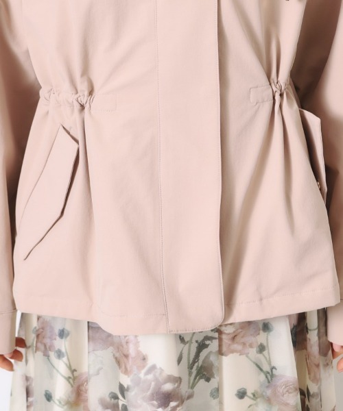 couture brooch（クチュールブローチ）の「【2025春新作・撥水】愛されマンパ（ブルゾン・レディース・アイボリー/ブラック/サンドベージュ/ナチュラル・36/38/42/40）」の15枚目の写真