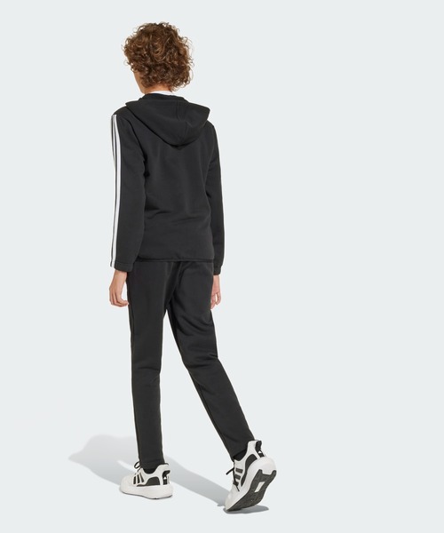 adidas トラックスーツ ブラック イエロー ジャージ セットアップ セール】エッセンシャルズ トラックスーツ キッズ / ジャージ