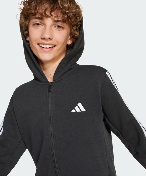 adidas(アディダス)の「エッセンシャルズ トラックスーツ キッズ / ジャージ / アディダス adidas(ジャージ・キッズ・ブラック・160/150/140/130)」の5枚目の写真