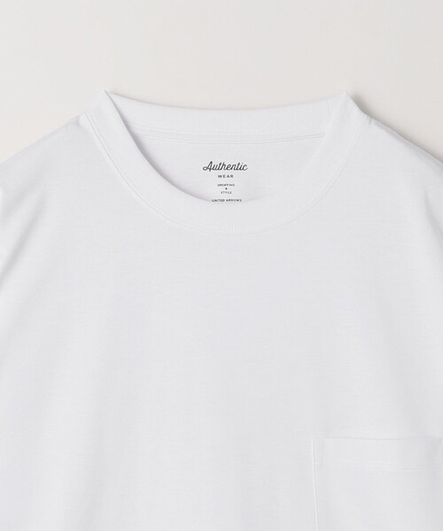 green label relaxing(グリーンレーベルリラクシング)の「ドライ ジャージ クルーネック Tシャツ -吸水速乾-(Tシャツ/カットソー・メンズ・ホワイト/オレンジ/ブラック・S/XXL/XL/L/M)」の17枚目の写真