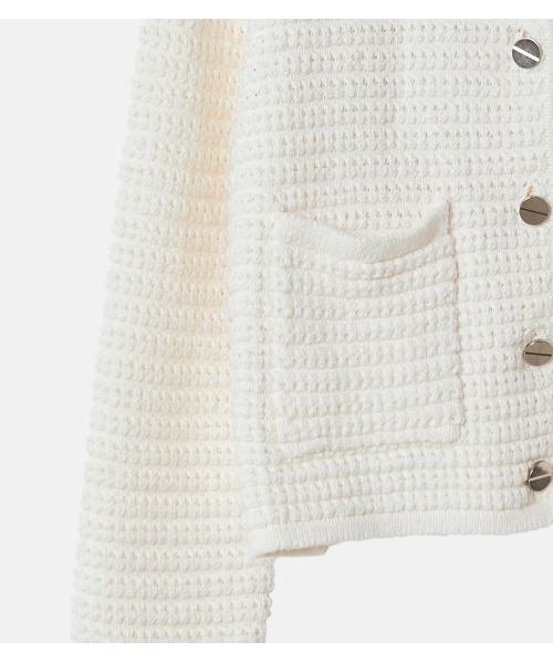セール】ワッフルニットジャケット / Waffle Knit Jacket