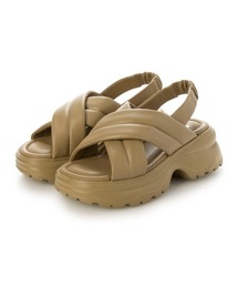 ing | 厚底クロスベルトスポーツサンダル(サンダル)