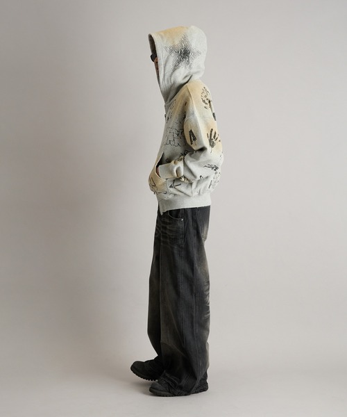 セール】Grafiti Double Zip-up Parker / グラフティダブルジップ