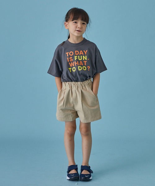 FOV(フォブ)の「フォブ TODAYISFUN Tシャツ(Tシャツ/カットソー・キッズ・ホワイト/ブルー/チャコールグレー・L/XL/M/S)」の10枚目の写真