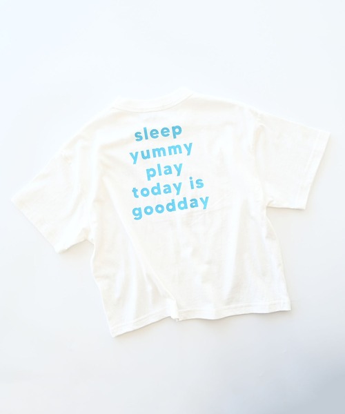 FOV(フォブ)の「フォブ TODAYISFUN Tシャツ(Tシャツ/カットソー・キッズ・ホワイト/ブルー/チャコールグレー・L/XL/M/S)」の5枚目の写真