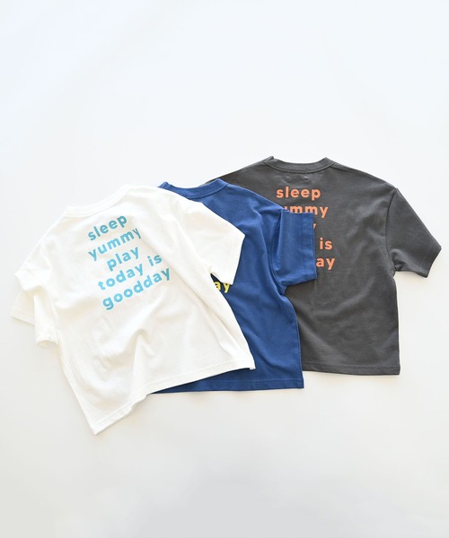 FOV(フォブ)の「フォブ TODAYISFUN Tシャツ(Tシャツ/カットソー・キッズ・ホワイト/ブルー/チャコールグレー・L/XL/M/S)」の20枚目の写真