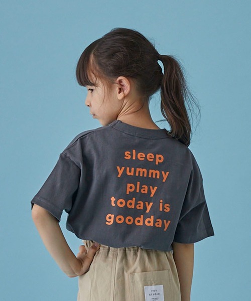 FOV(フォブ)の「フォブ TODAYISFUN Tシャツ(Tシャツ/カットソー・キッズ・ホワイト/ブルー/チャコールグレー・L/XL/M/S)」の21枚目の写真