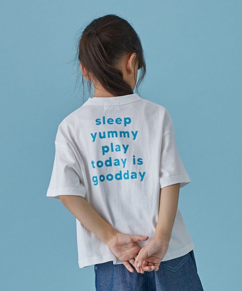 FOV(フォブ)の「フォブ TODAYISFUN Tシャツ(Tシャツ/カットソー・キッズ・ホワイト/ブルー/チャコールグレー・L/XL/M/S)」の17枚目の写真