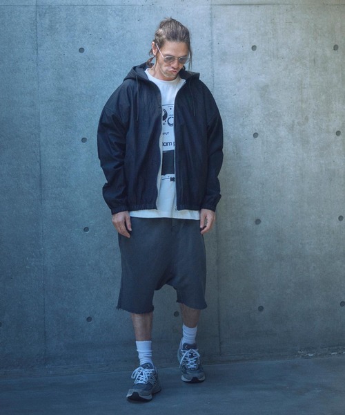 ADAM PATEK（アダムパテック）の「ADAMPATEK/sheer mesh camouflage hooded blouson/メッシュｘカモフラフーデッドブルゾン（マウンテンパーカー・メンズ・ホワイト/ブラック・1/2）」の13枚目の写真