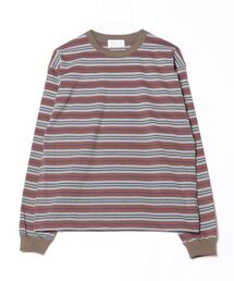 SOGLIA／ソリア　OPEN END SOLID LONG SLEEVE T  リンガーＴ SOGLIA | SOGLIA/ソリア OPEN END SOLID LONG SLEEVE T リンガー
