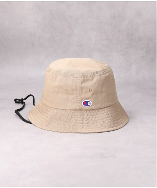 Champion（チャンピオン）の「【Champion】ウォッシュツイルコードハット（ハット・レディース・ブラック/ベージュ・フリー）」の5枚目の写真