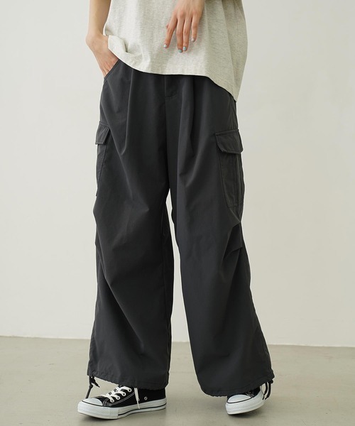 パンツ レディース ミルクフェド MILKFED WIDE LEG SWEAT PANTS レディース ワイドパンツ ブラック 黒 スウェットパンツ WIDE LEG DENIM PANTS MILKFED. MILKFED. ミルクフェド