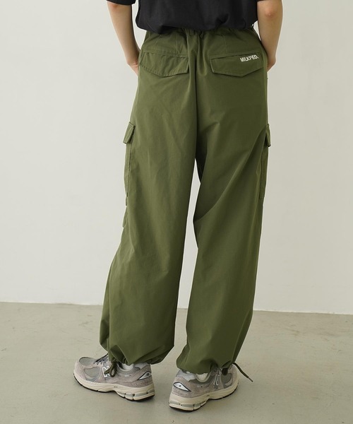 MILKFED.（ミルクフェド）の「MILITARY WIDE LEG PANTS（その他パンツ・レディース・チャコール/オリーブ/ベージュ・S/M）」の5枚目の写真