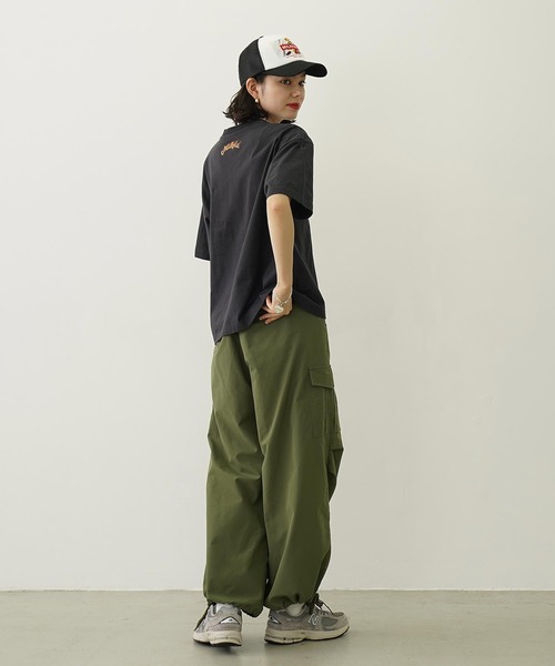 MILKFED.（ミルクフェド）の「MILITARY WIDE LEG PANTS（その他パンツ・レディース・チャコール/オリーブ/ベージュ・S/M）」の8枚目の写真