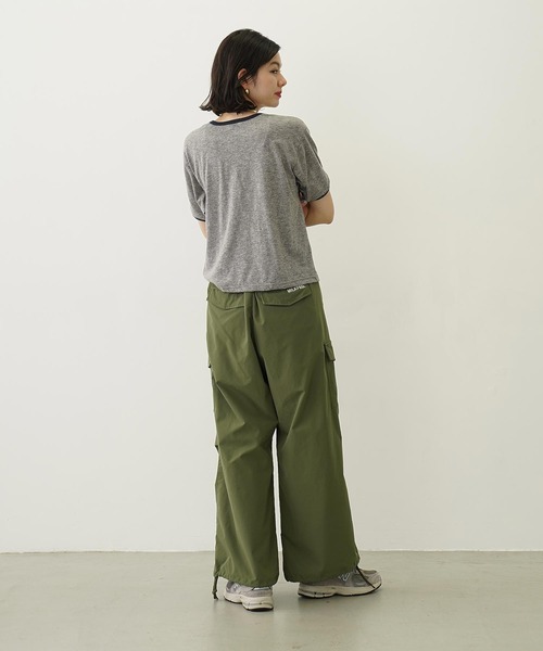 MILKFED.（ミルクフェド）の「MILITARY WIDE LEG PANTS（その他パンツ・レディース・チャコール/オリーブ/ベージュ・S/M）」の12枚目の写真