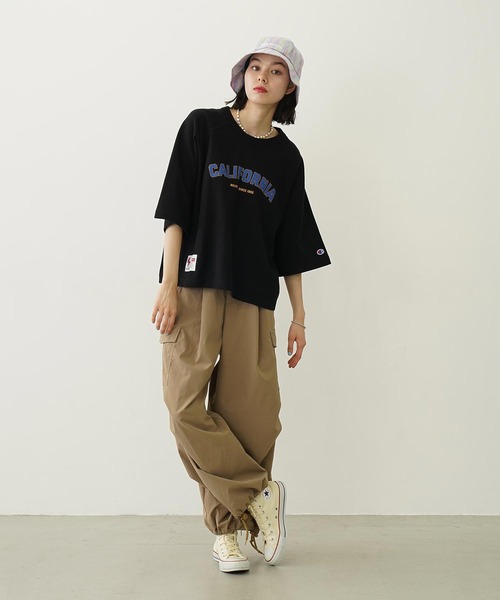 MILKFED.（ミルクフェド）の「MILITARY WIDE LEG PANTS（その他パンツ・レディース・チャコール/オリーブ/ベージュ・S/M）」の18枚目の写真