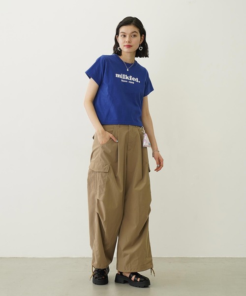 MILKFED.（ミルクフェド）の「MILITARY WIDE LEG PANTS（その他パンツ・レディース・チャコール/オリーブ/ベージュ・S/M）」の21枚目の写真
