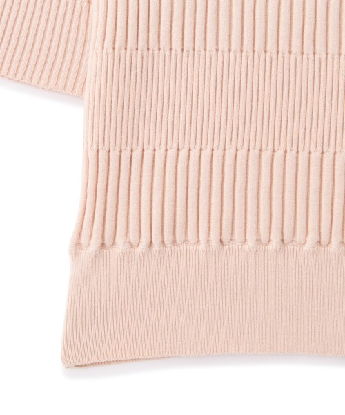 JILL by JILL STUART(ジルバイジルスチュアート)の「◇ランダムリブニットトップス(ニット/セーター・レディース・ブラック/ホワイト系その他/ピンク・FREE)」の12枚目の写真