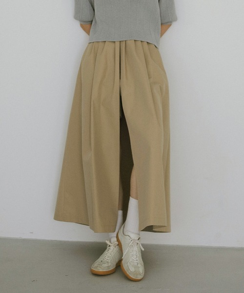 MANOF（マノフ）の「LAYER TUCK SKIRT（スカート）」 - WEAR