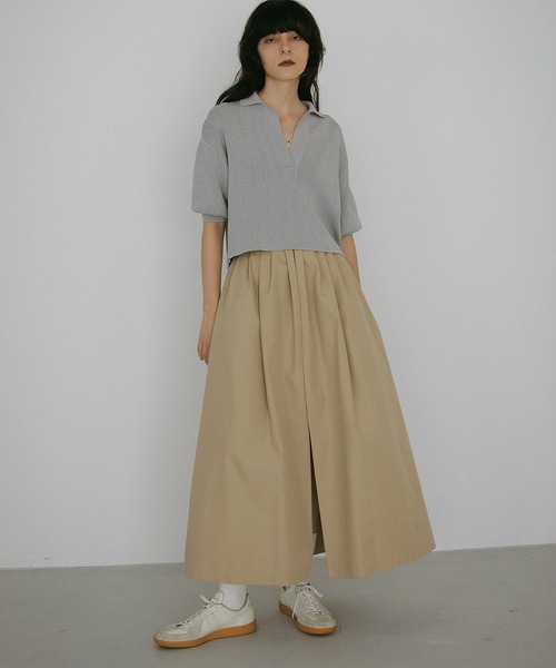 MANOF（マノフ）の「LAYER TUCK SKIRT（スカート）」 - WEAR