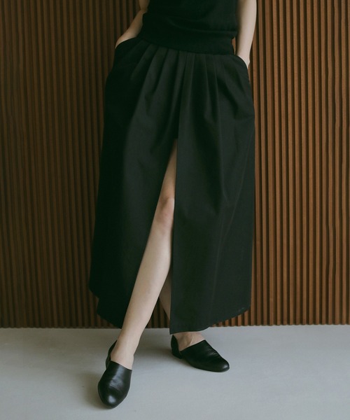 MANOF（マノフ）の「LAYER TUCK SKIRT（スカート）」 - WEAR
