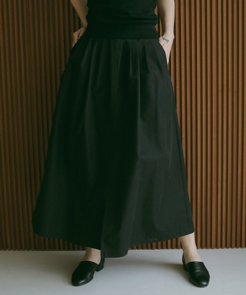 MANOF（マノフ）の「LAYER TUCK SKIRT（スカート）」 - WEAR
