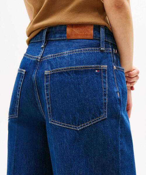 TOMMY HILFIGER(トミーヒルフィガー)の「ワイドレッグジーンズ(デニムパンツ・レディース・インディゴブルー・25inch/26inch/27inch/28inch)」の5枚目の写真