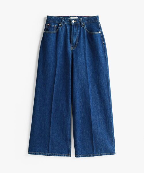 TOMMY HILFIGER(トミーヒルフィガー)の「ワイドレッグジーンズ(デニムパンツ・レディース・インディゴブルー・25inch/26inch/27inch/28inch)」の6枚目の写真
