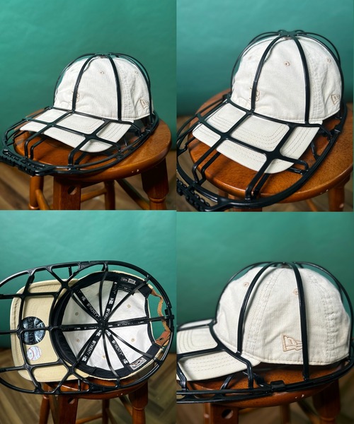 CALIFORNIA OUTFITTERS（カリフォルニア アウトフィッターズ）の「3-3A33 キャップ 洗濯 型崩れ防止 固定ホルダー（ランドリーグッズ・レディース・ホワイト/ブラック・ONESIZE）」の2枚目の写真