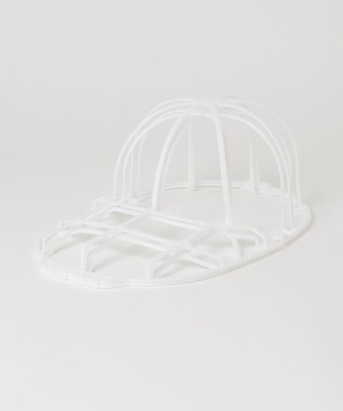 CALIFORNIA OUTFITTERS（カリフォルニア アウトフィッターズ）の「3-3A33 キャップ 洗濯 型崩れ防止 固定ホルダー（ランドリーグッズ・レディース・ホワイト/ブラック・ONESIZE）」の6枚目の写真