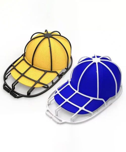 CALIFORNIA OUTFITTERS（カリフォルニア アウトフィッターズ）の「3-3A33 キャップ 洗濯 型崩れ防止 固定ホルダー（ランドリーグッズ・レディース・ホワイト/ブラック・ONESIZE）」の12枚目の写真