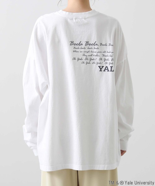 【GOOD ROCK SPEED】YALE ロゴT ホワイト セール】YALEロゴロンT＿WT（Tシャツ/カットソー）｜GOOD