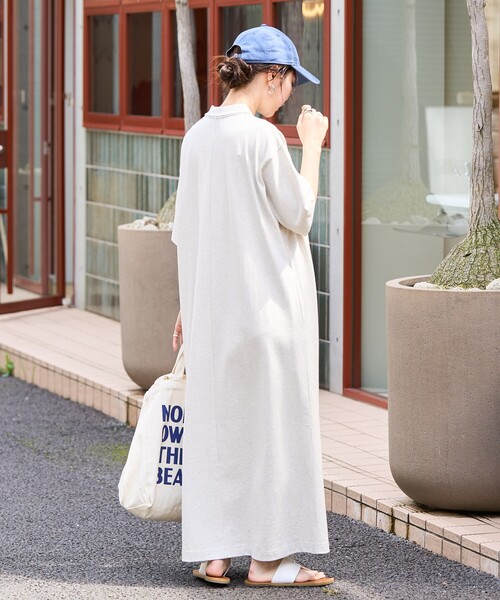 【国内完売】  プリーツポロワンピース 直営買付 clear≪SS新作≫ポロ襟ニットプリーツミニワンピース[CL9334
