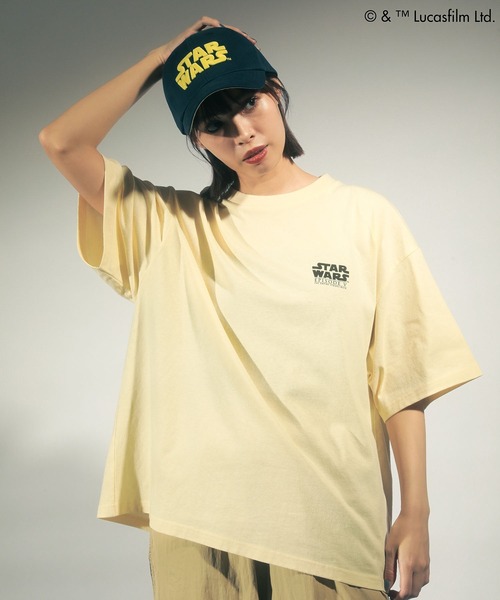 STAR WARS(スターウォーズ)の「STAR WARS/グラフィック半袖BIGTEE(Tシャツ/カットソー・レディース・ブラック/クリーム/オートミール/ホワイト・FREE)」の13枚目の写真