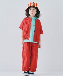 p.premier | カラフルタイプライターワイドタックパンツ(その他パンツ)