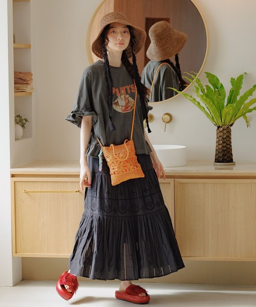 セール】フリルアソートキャットTシャツ（Tシャツ/カットソー
