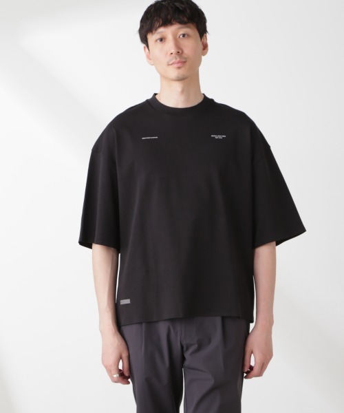 NANO universe(ナノユニバース)の「「EVERLAST」 アンチスメル リラックスフィット プリントTシャツ(Tシャツ/カットソー・メンズ・ホワイト/ブラック/チャコール・M/L)」の11枚目の写真