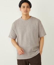 SHIPS Colors:〈洗濯機可能〉ローゲージ カノコ TEE◇