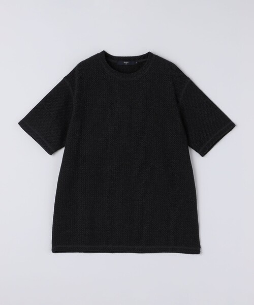 SHIPS Colors（シップス カラーズ）の「SHIPS Colors:〈洗濯機可能〉ローゲージ カノコ TEE◇（Tシャツ/カットソー・メンズ・グレー/ライトホワイト/ブラック・MEDIUM/LARGE/X-LARGE）」の11枚目の写真