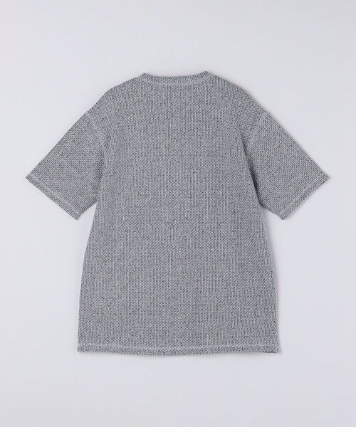 SHIPS Colors（シップス カラーズ）の「SHIPS Colors:〈洗濯機可能〉ローゲージ カノコ TEE◇（Tシャツ/カットソー・メンズ・グレー/ライトホワイト/ブラック・MEDIUM/LARGE/X-LARGE）」の13枚目の写真
