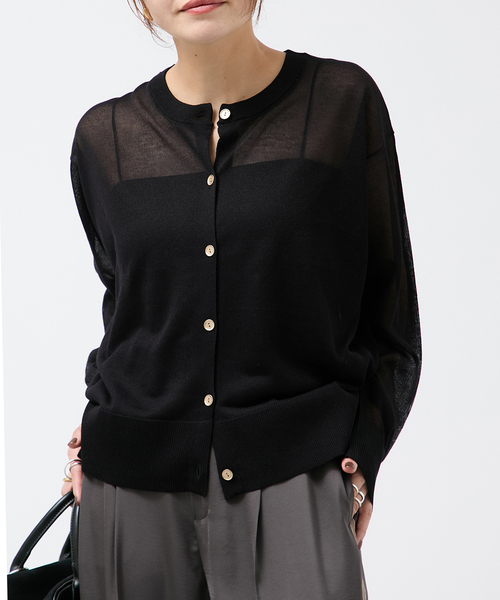 JOURNAL STANDARD(ジャーナルスタンダード)の「パーフェクトサマーUVカーディガン(カーディガン/ボレロ・レディース・ピンク/ベージュ/ブラック・FREE)」の9枚目の写真