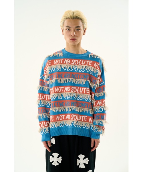 CRAZY BORDER KNIT（ニット/セーター）｜DISCOVERED（ディスカバード