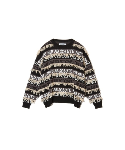 CRAZY BORDER KNIT（ニット/セーター）｜DISCOVERED（ディスカバード