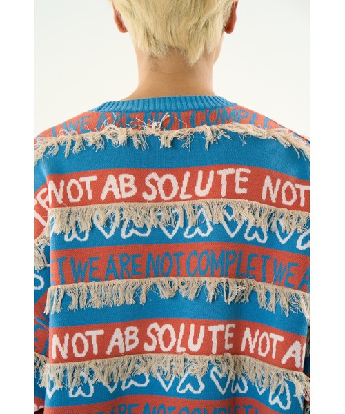 CRAZY BORDER KNIT（ニット/セーター）｜DISCOVERED（ディスカバード