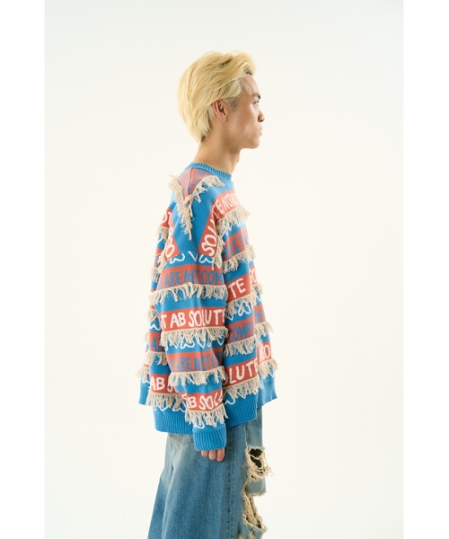 CRAZY BORDER KNIT（ニット/セーター）｜DISCOVERED（ディスカバード